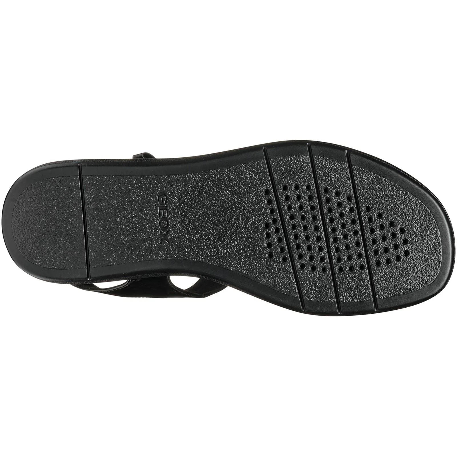 Geox D CAMALEI Synthetic Polyurethane Women's Black Sandals - Image 3