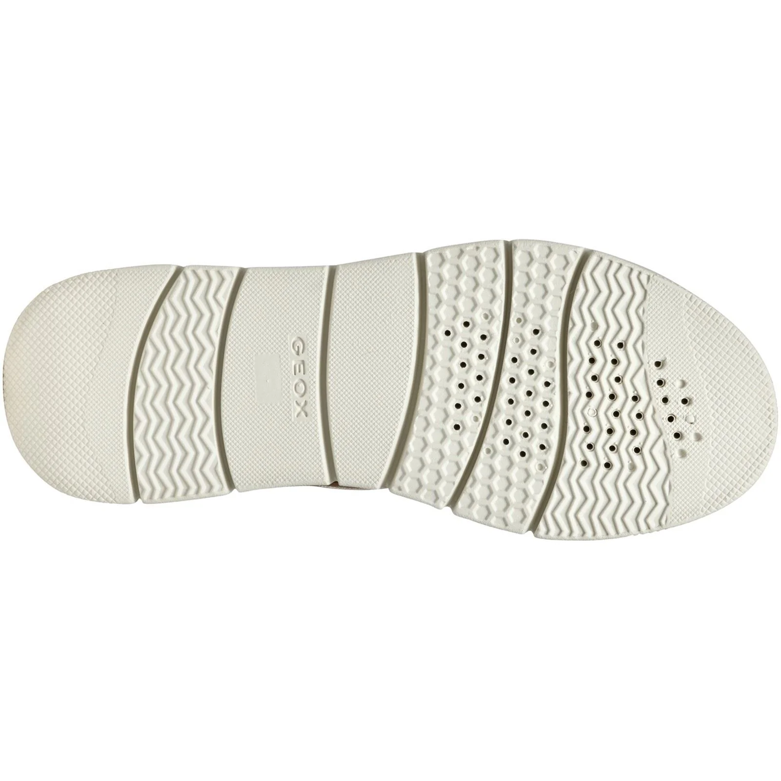 Geox D DANDRA 40 Synthetic Polyurethane Women's Light Gold Sandals - Image 3