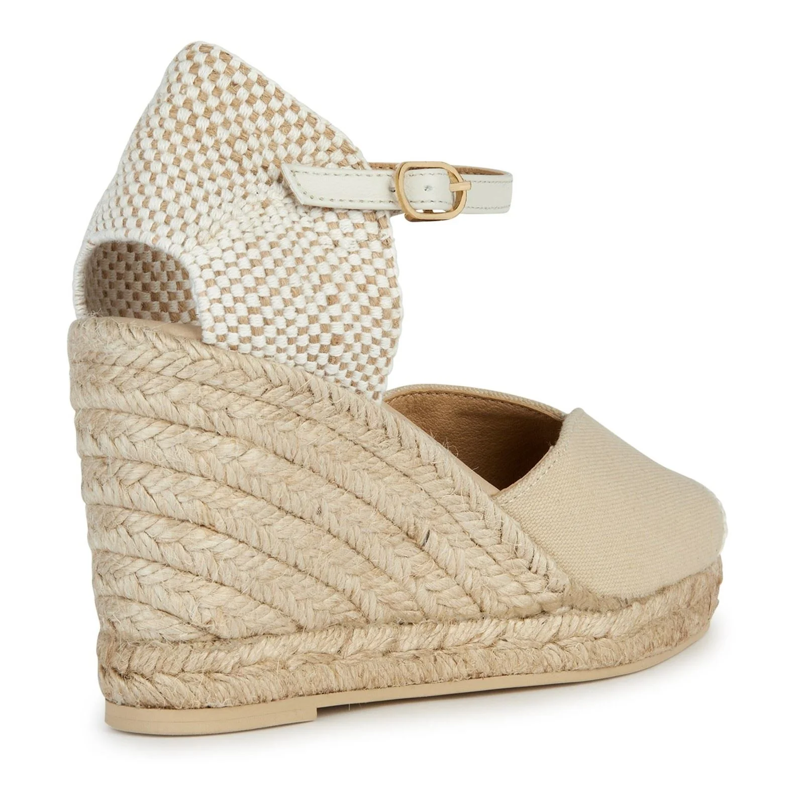 Geox Women's D GELSA A SANDALS in Light Sand - Image 2