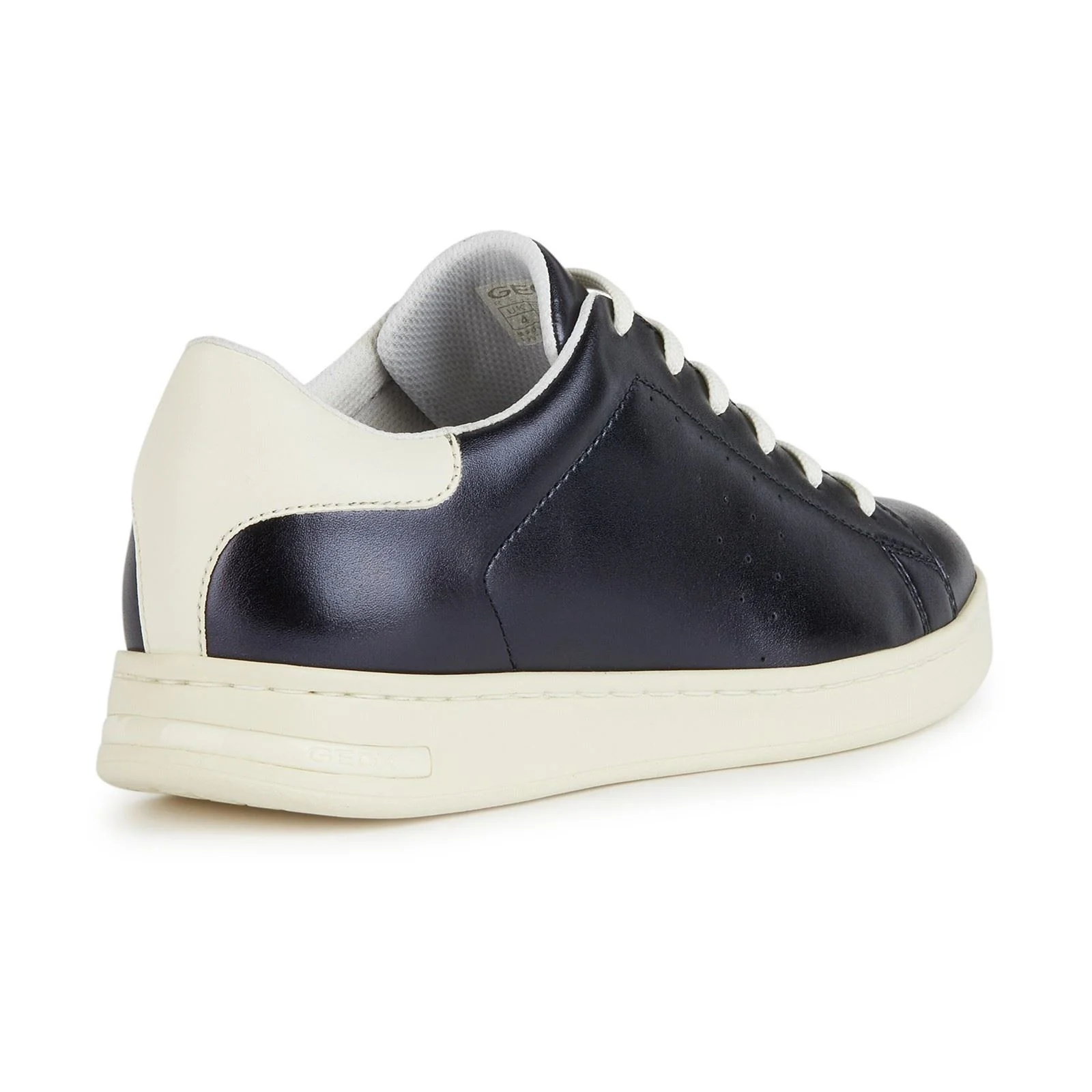Geox Women's D Jaysen B Sneakers in Dark Jeans/Optic White - Image 2