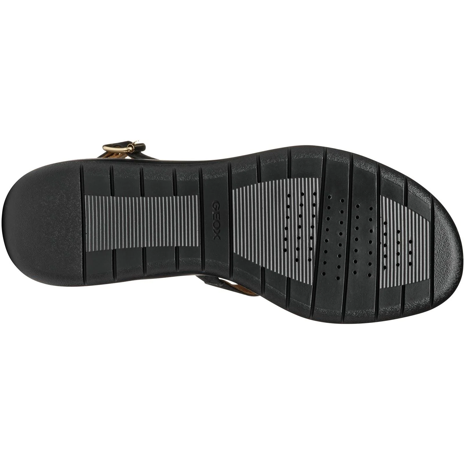 Geox D MELICONIA Synthetic Polyurethane Women's Black Wedges - Image 3