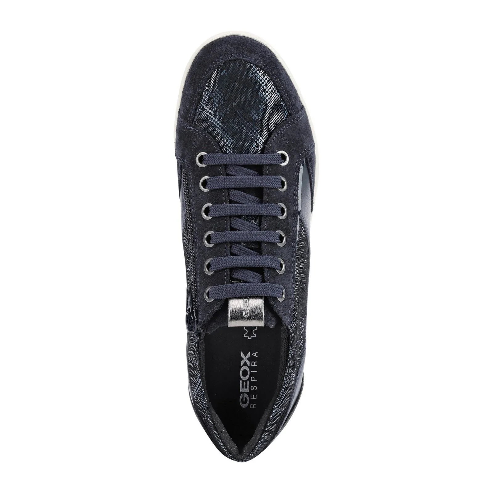 Geox Women's Myria Trainers in Navy/Blue - Image 6