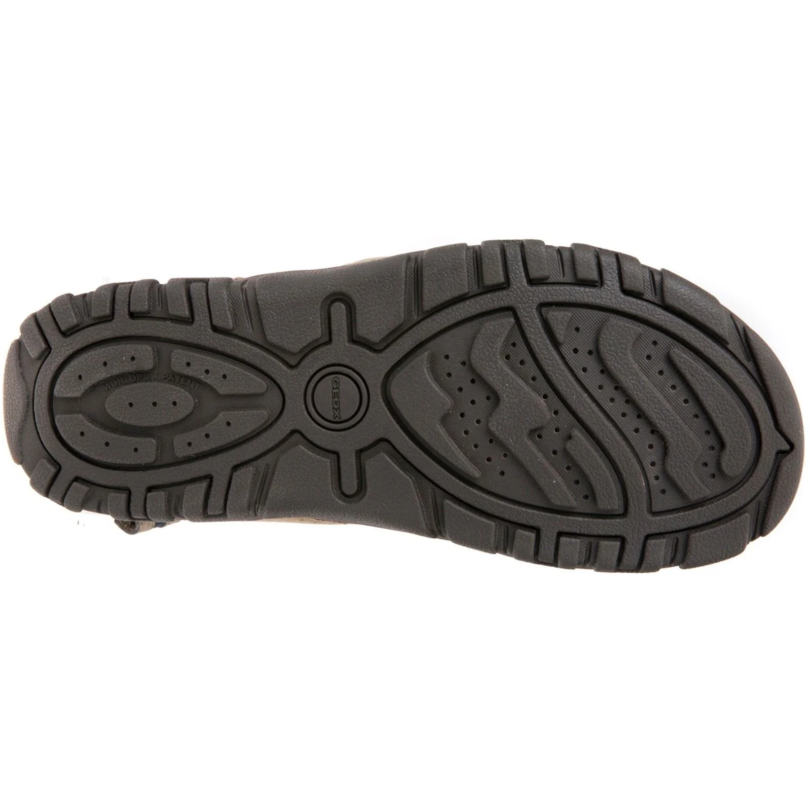 Geox UOMO SANDAL STRADA Men's Sand/Navy Flip Flops - Image 3