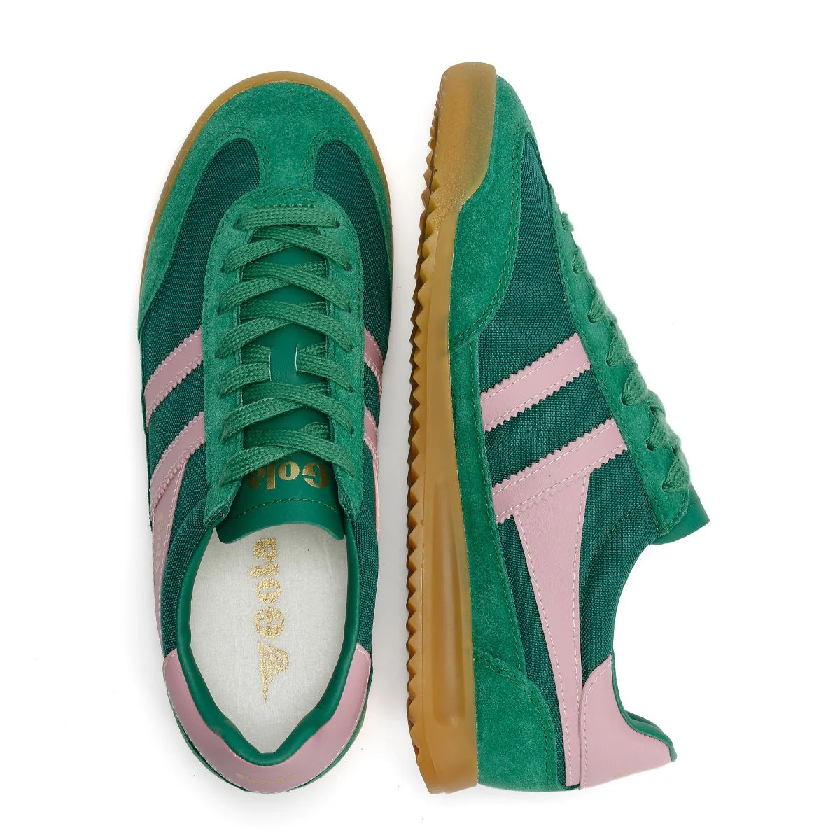 Gola Tornado Women's Emerald/Candy Trainers - Image 8