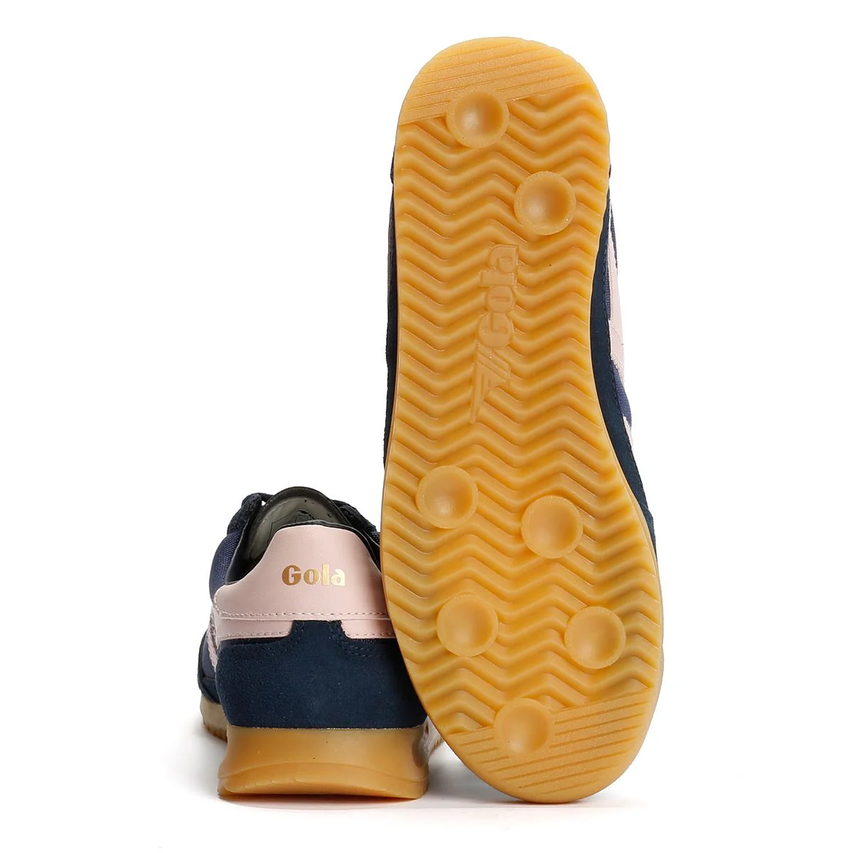 Gola Tornado Women's Navy/Chalk Pink Trainers - Image 4