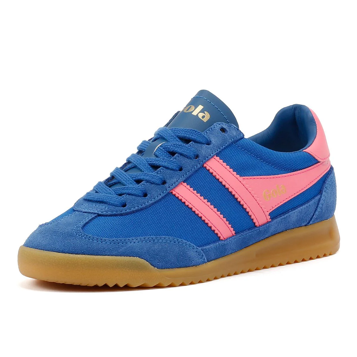 Gola - CLB623XK WOMENS TORNADO SAPPHIRE/FLURO PINK - Image 3