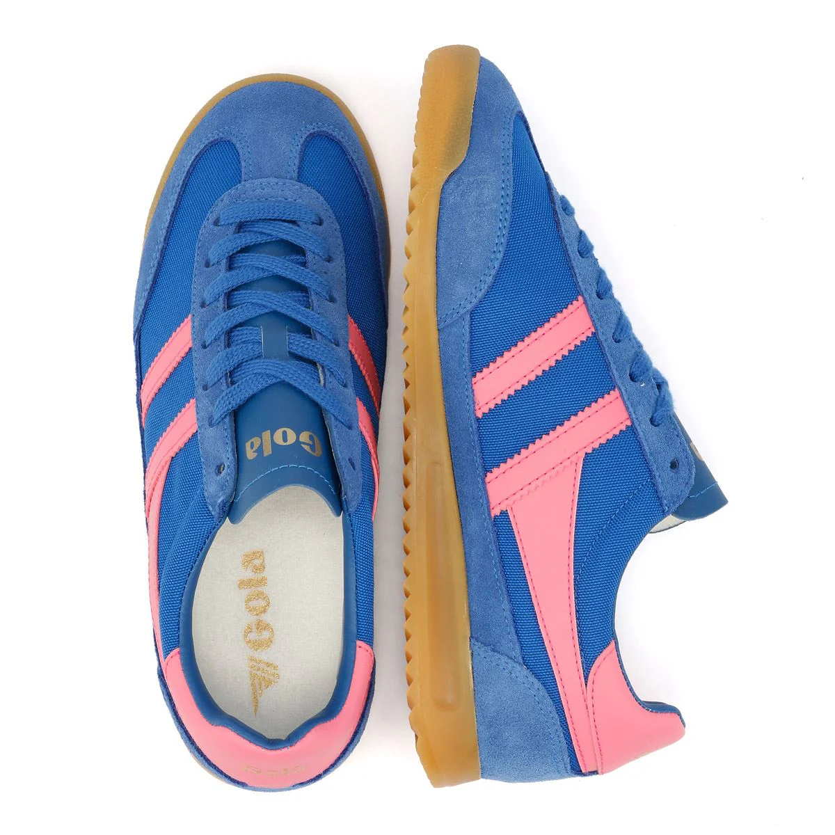 Gola - CLB623XK WOMENS TORNADO SAPPHIRE/FLURO PINK - Image 8