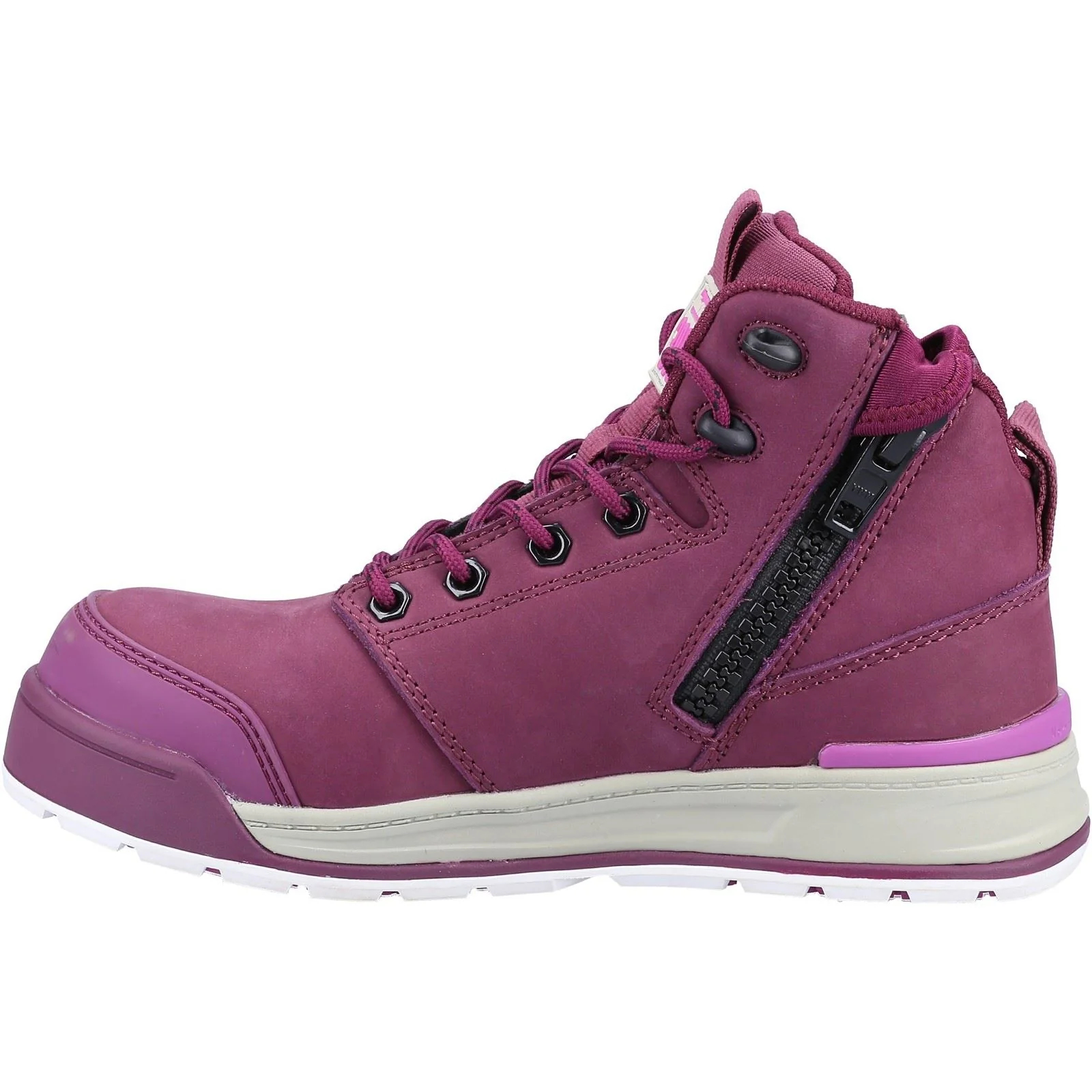 Hard Yakka Women's 3056 PR Side Zip Safety Boot in Shiraz - Image 4