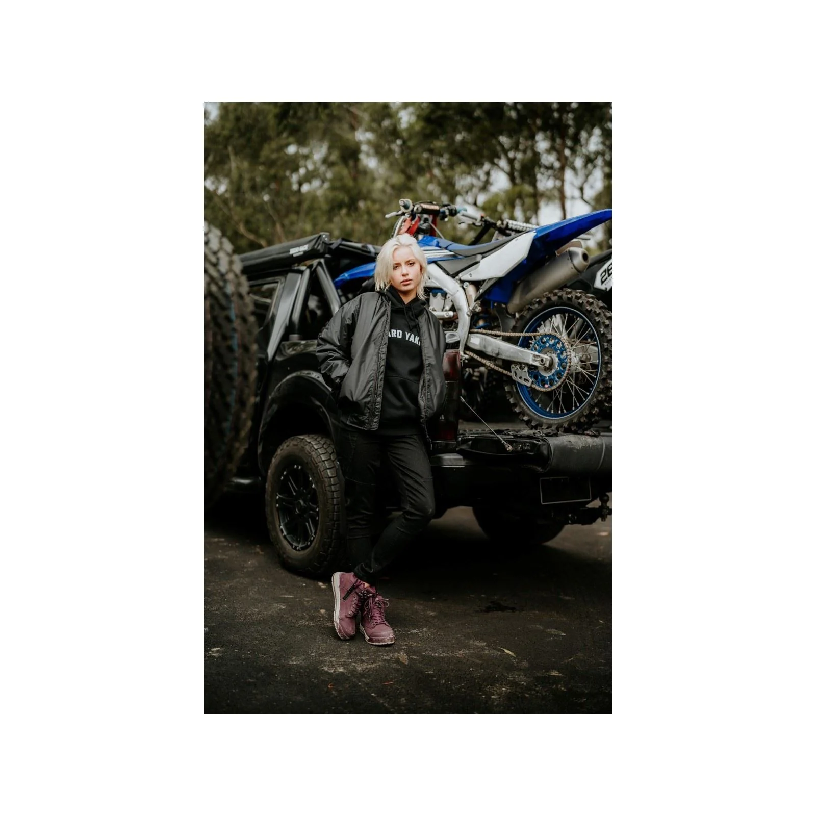 Hard Yakka Women's 3056 PR Side Zip Safety Boot in Shiraz - Image 8
