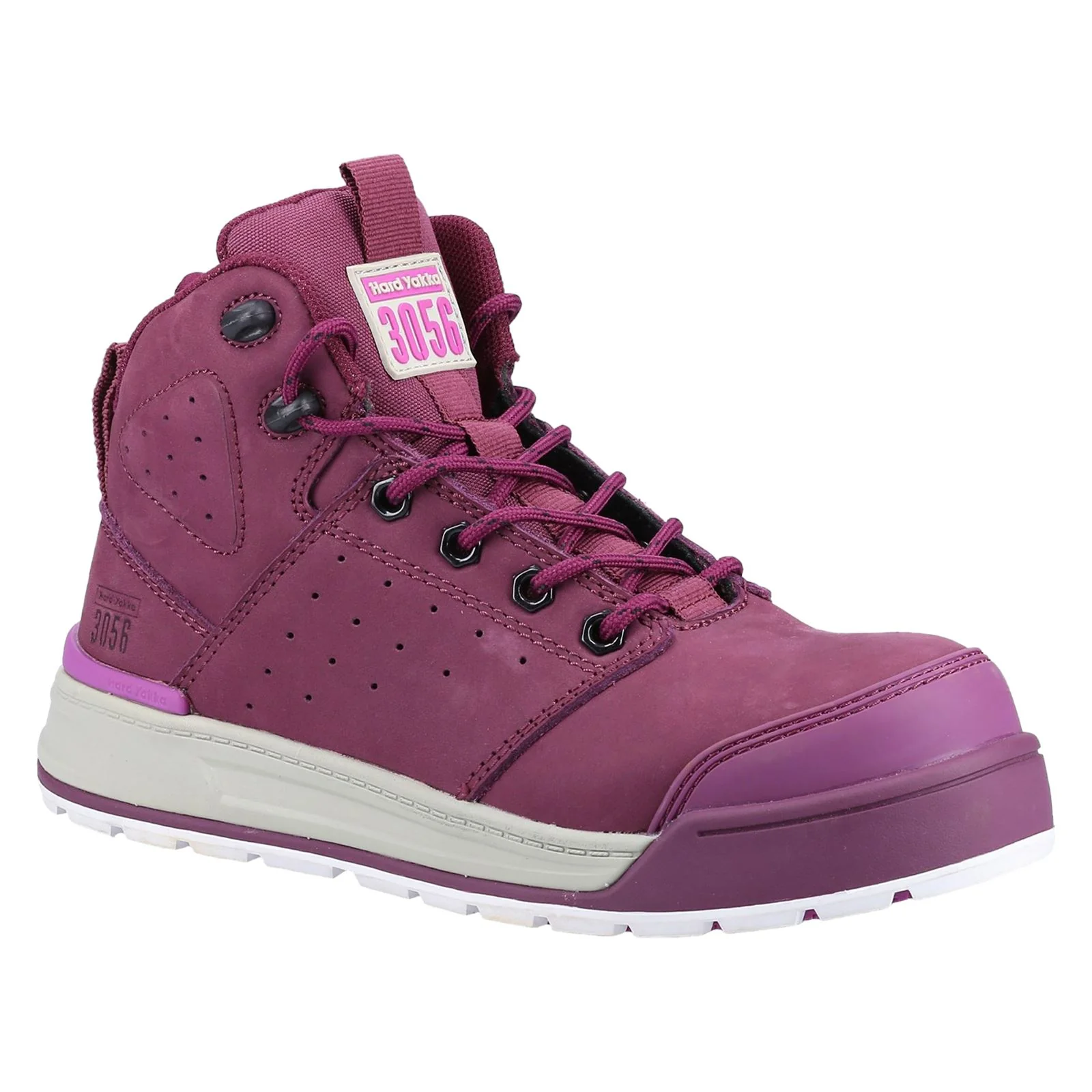 Hard Yakka Women's 3056 PR Side Zip Safety Boot in Shiraz - Image 9