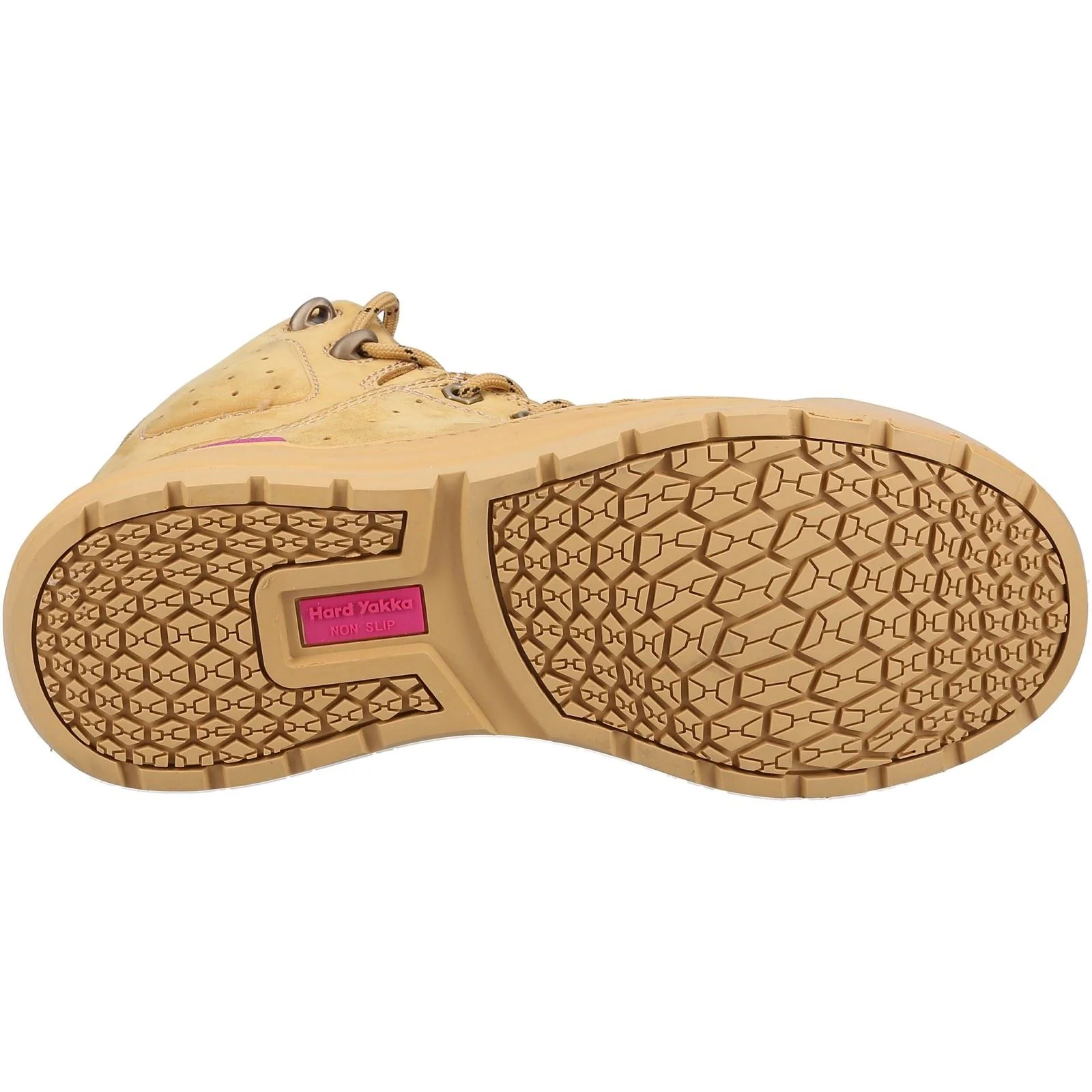Hard Yakka Women's 3056 PR Side Zip Safety Boot in Wheat - Image 3