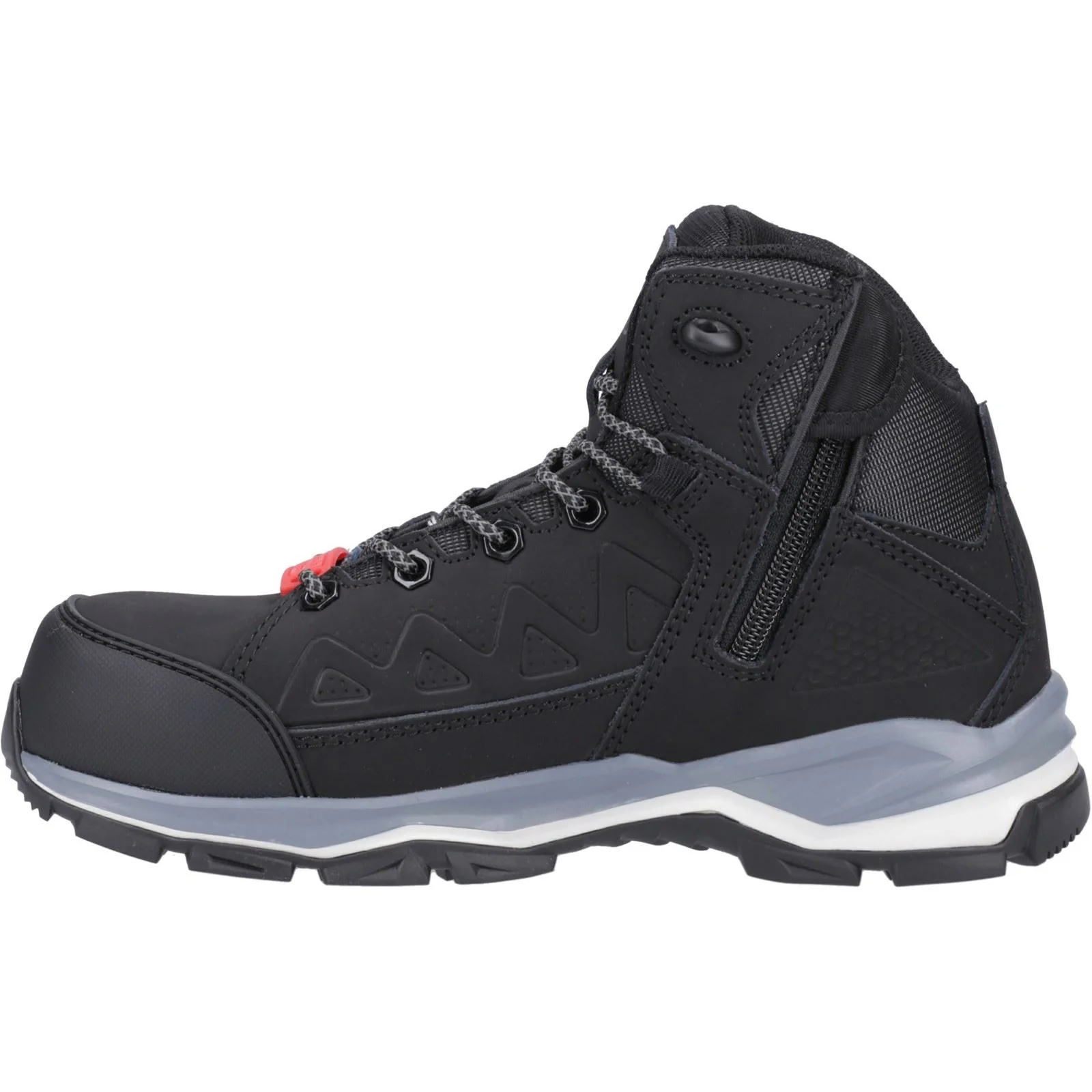 Hard Yakka Unisex Atomic PR Hybrid Side Zip Safety Boot in Black - Image 4