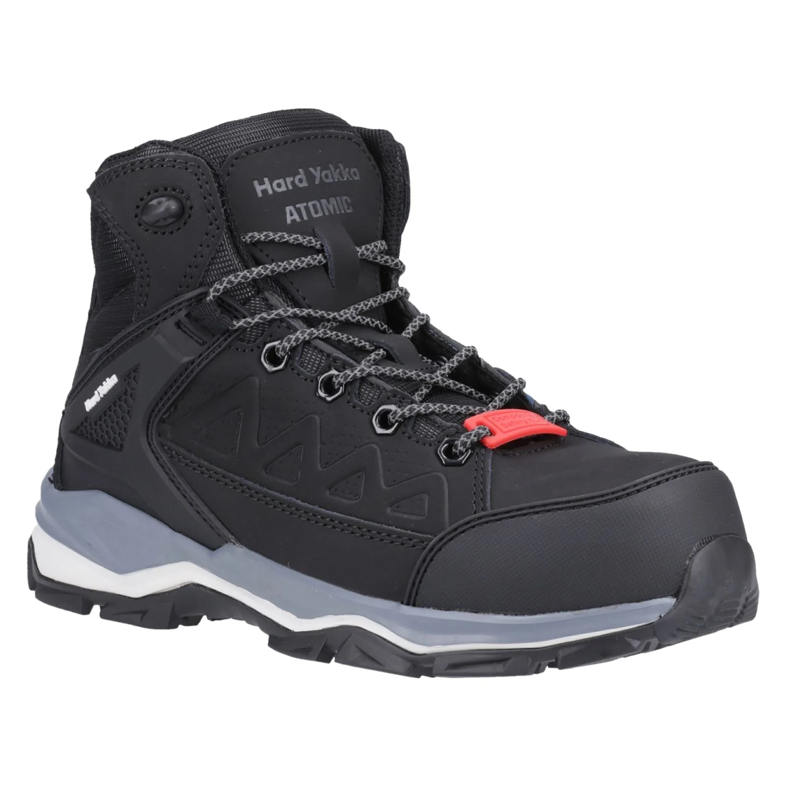 Hard Yakka Unisex Atomic PR Hybrid Side Zip Safety Boot in Black - Image 9