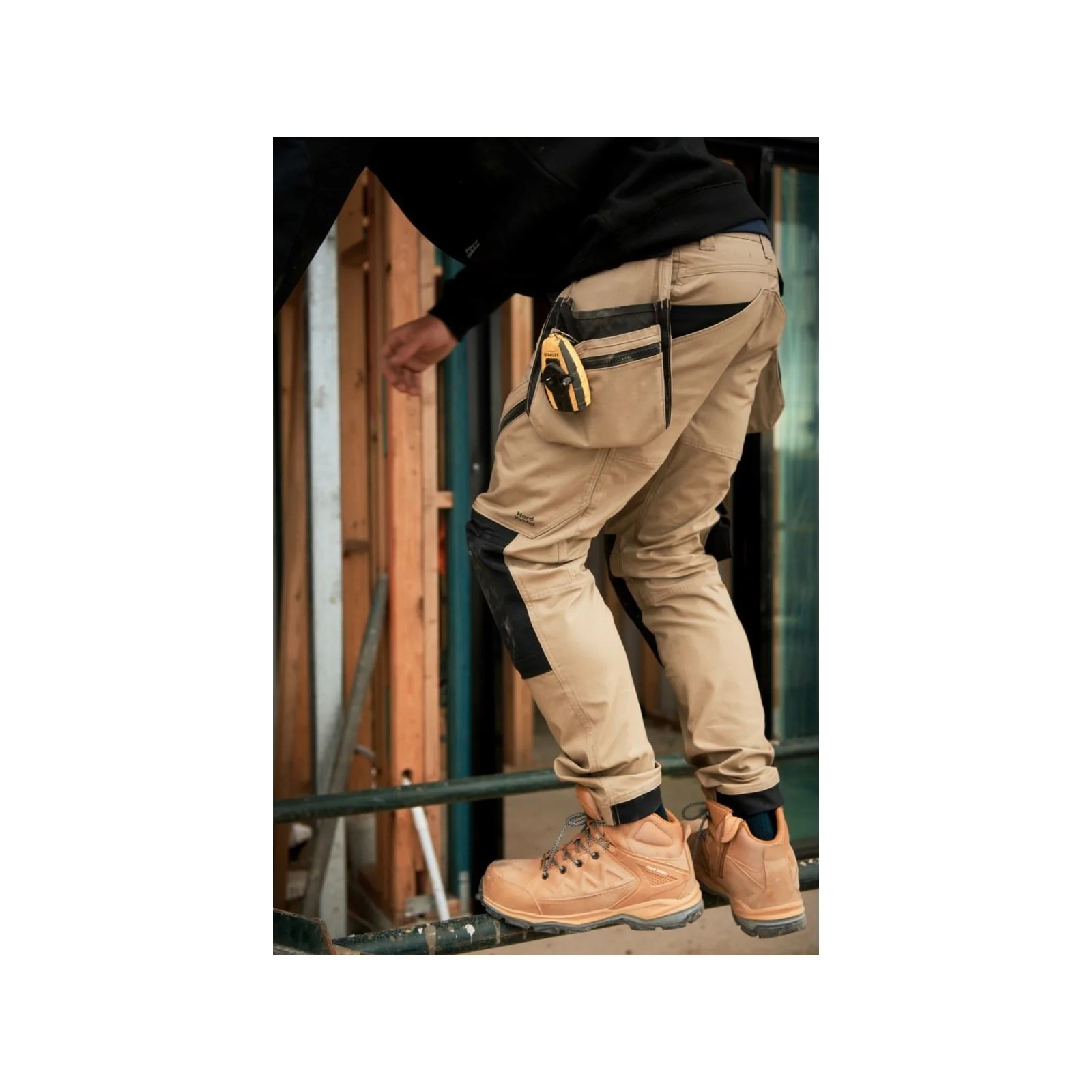 Hard Yakka Unisex Atomic PR Hybrid Side Zip Safety Boot in Wheat - Image 6