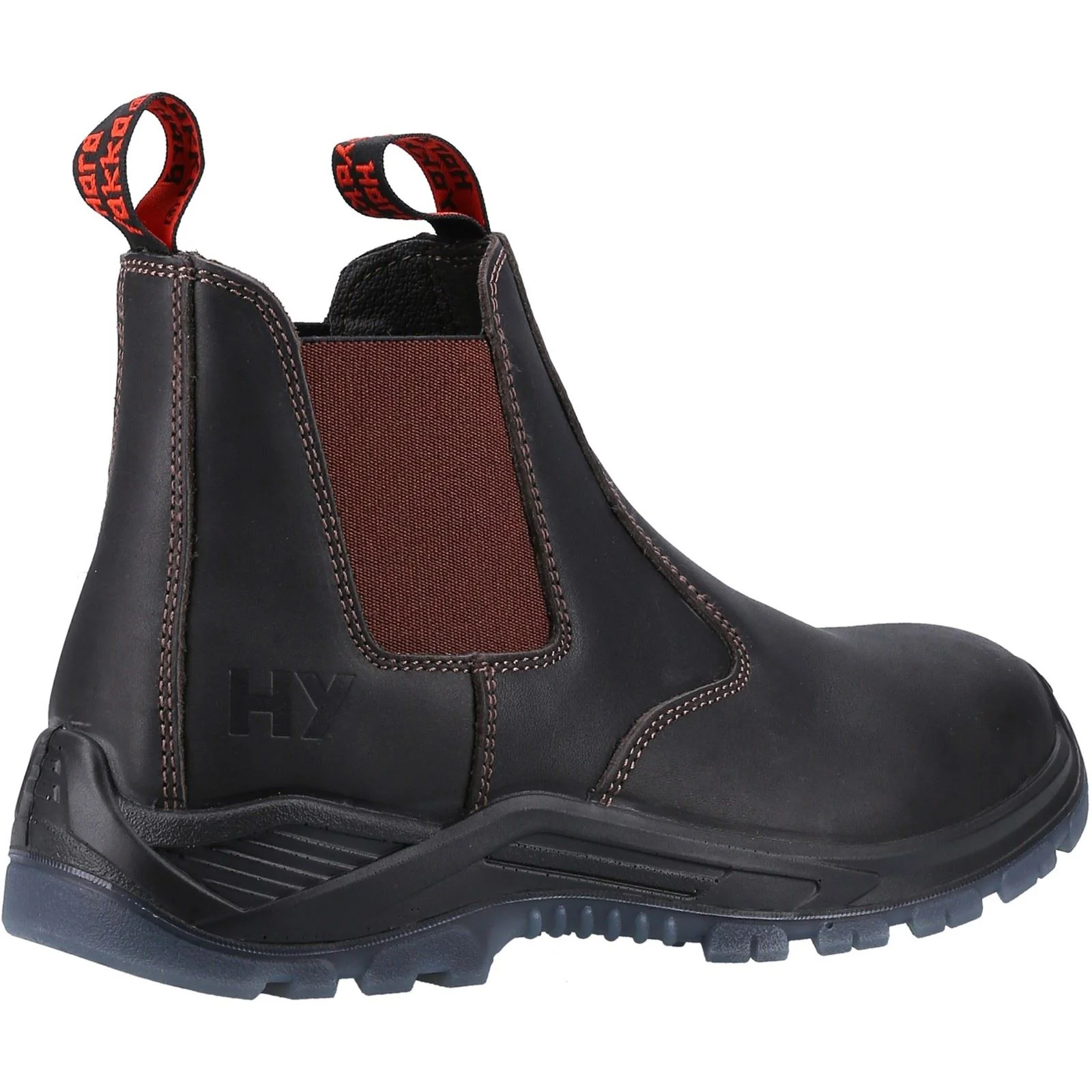 Hard Yakka Men's Banjo NS Elastic Gusset in Brown - Image 2