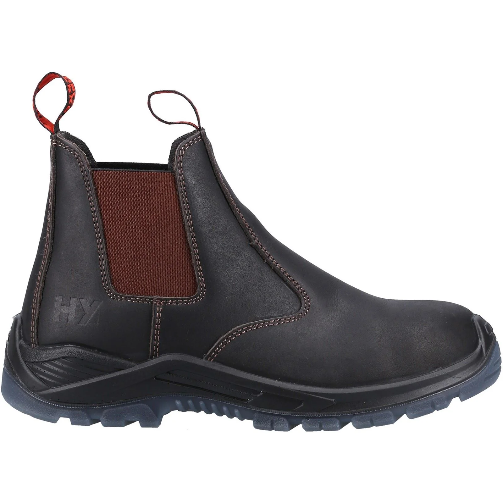 Hard Yakka Men's Banjo NS Elastic Gusset in Brown - Image 4