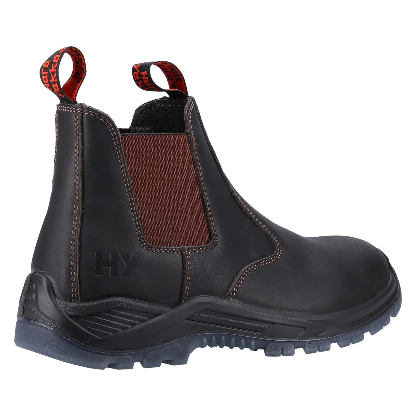 Hard Yakka Men's Banjo NS Elastic Gusset in Brown - Image 7
