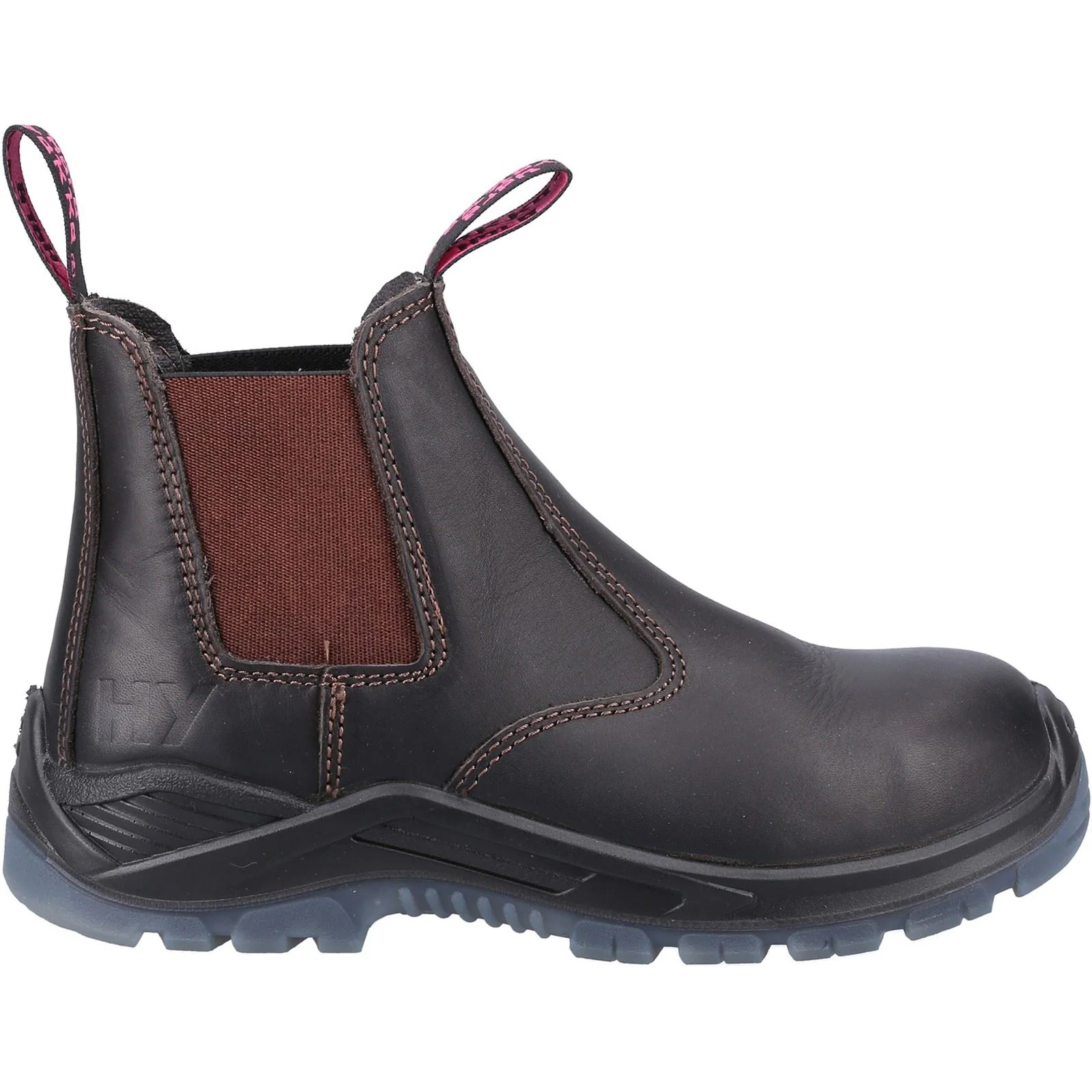 Hard Yakka Women's Banjo Non-Safety Elastic Gusset in Brown - Image 4