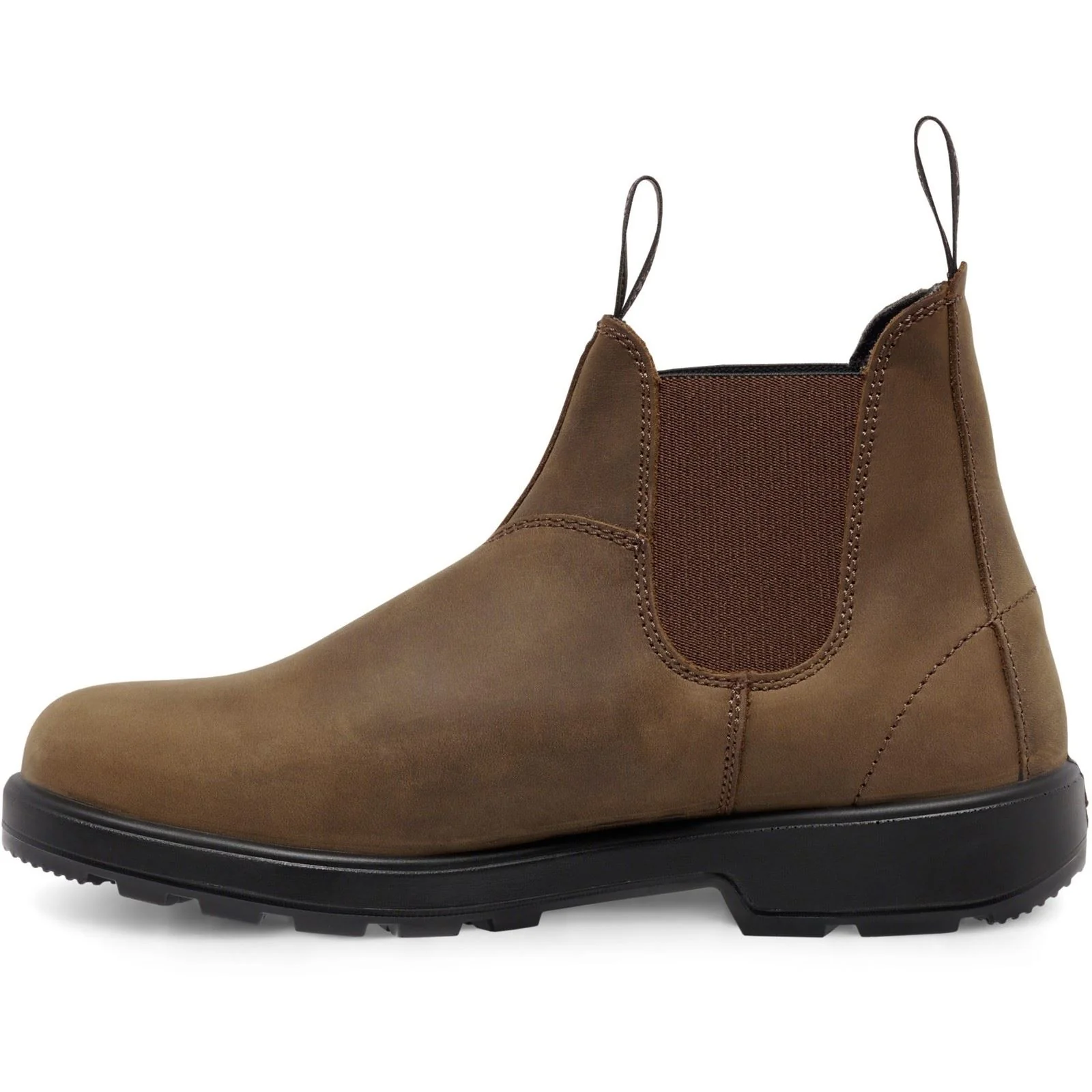 Hard Yakka Men's Brunswick Nubuck Boots in Saddle Brown Nubuck - Image 5