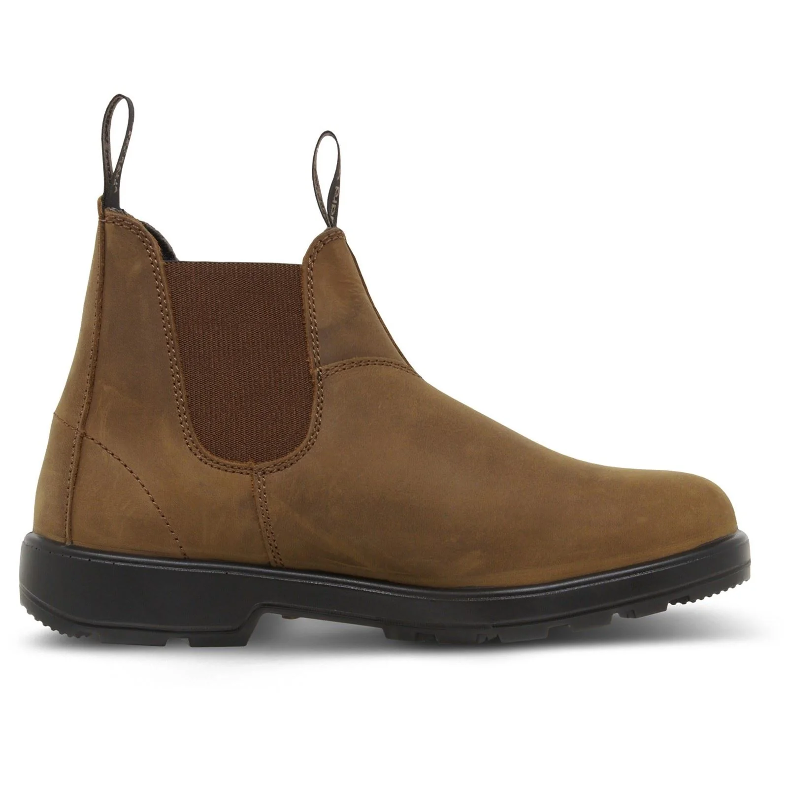Hard Yakka Men's Brunswick Nubuck Boots in Saddle Brown Nubuck - Image 6