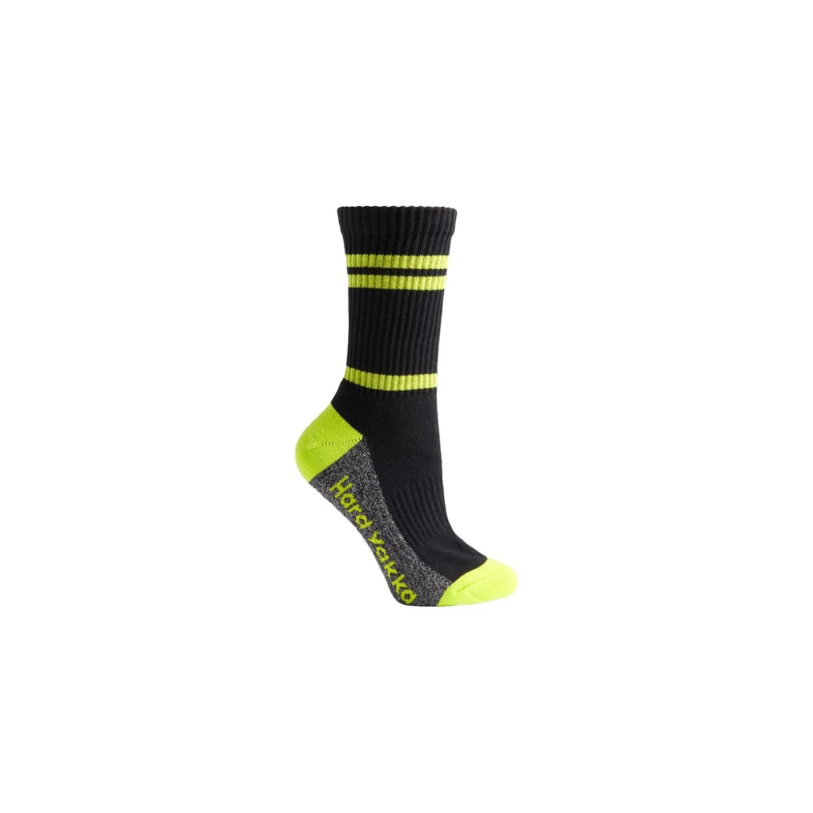 Hard Yakka Crew 3 Pack Cotton Women's Multicoloured Work Socks - Image 4