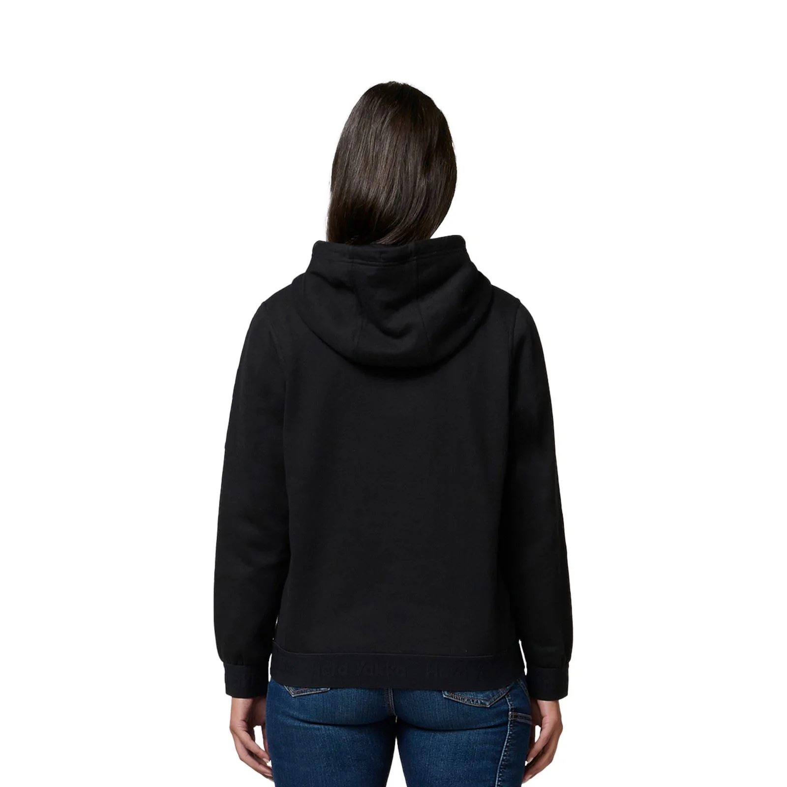 Hard Yakka Gladiator Cotton Women's Black Hooded Sweatshirt - Image 9