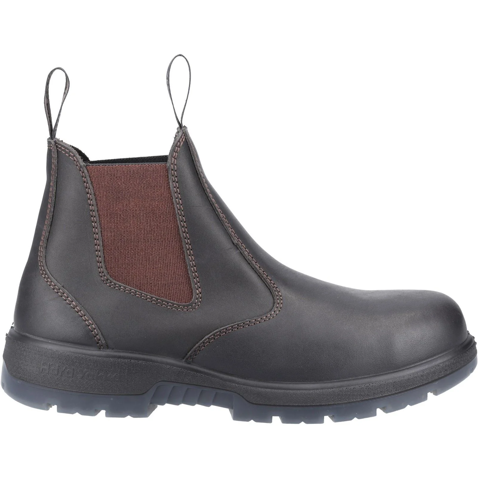 Hard Yakka Men's Outback Safety Dealer Boot in Brown - Image 4