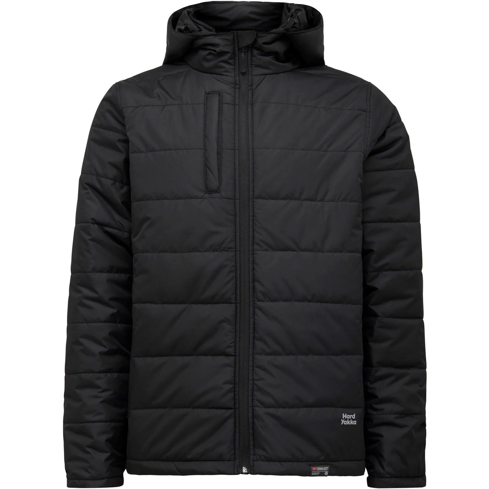 Hard Yakka Men's Puffa 2.0 Jacket in Black - Image 4