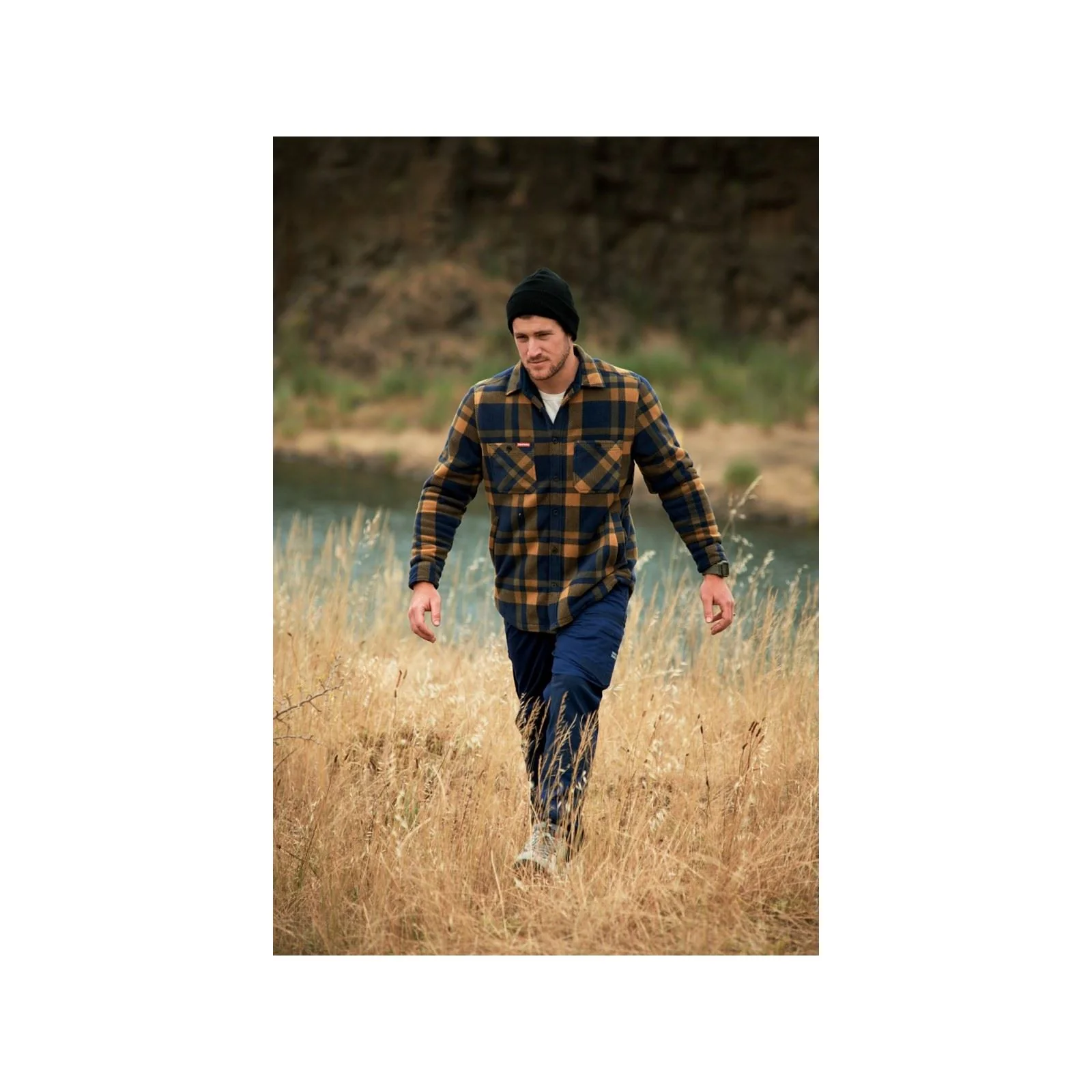 Hard Yakka Men's Raptor Active Pant in Navy - Image 5