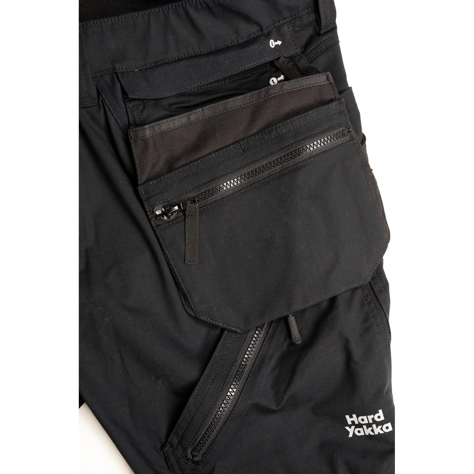 Hard Yakka Men's Raptor Cuff Pant in Black - Image 6