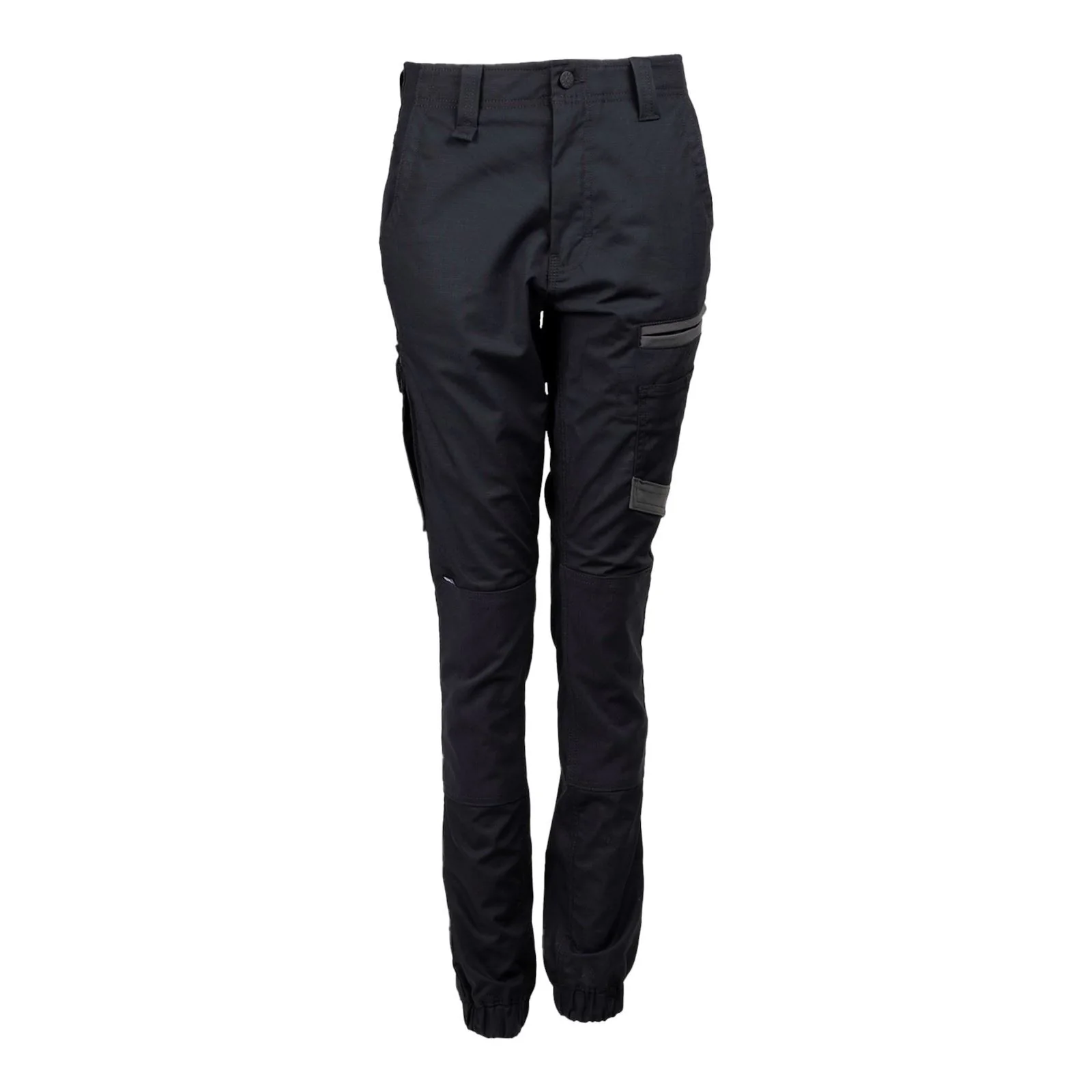 Hard Yakka Raptor Cuffed Cotton Women's Black Outdoor Trousers - Image 9