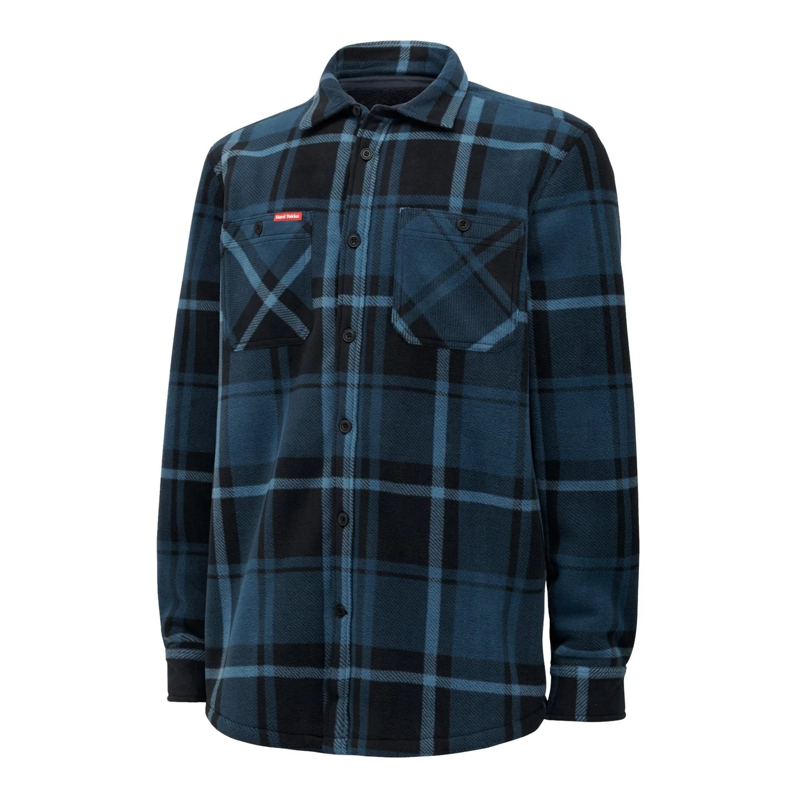 Hard Yakka Men's Sherpa Jacket in Blue - Image 5