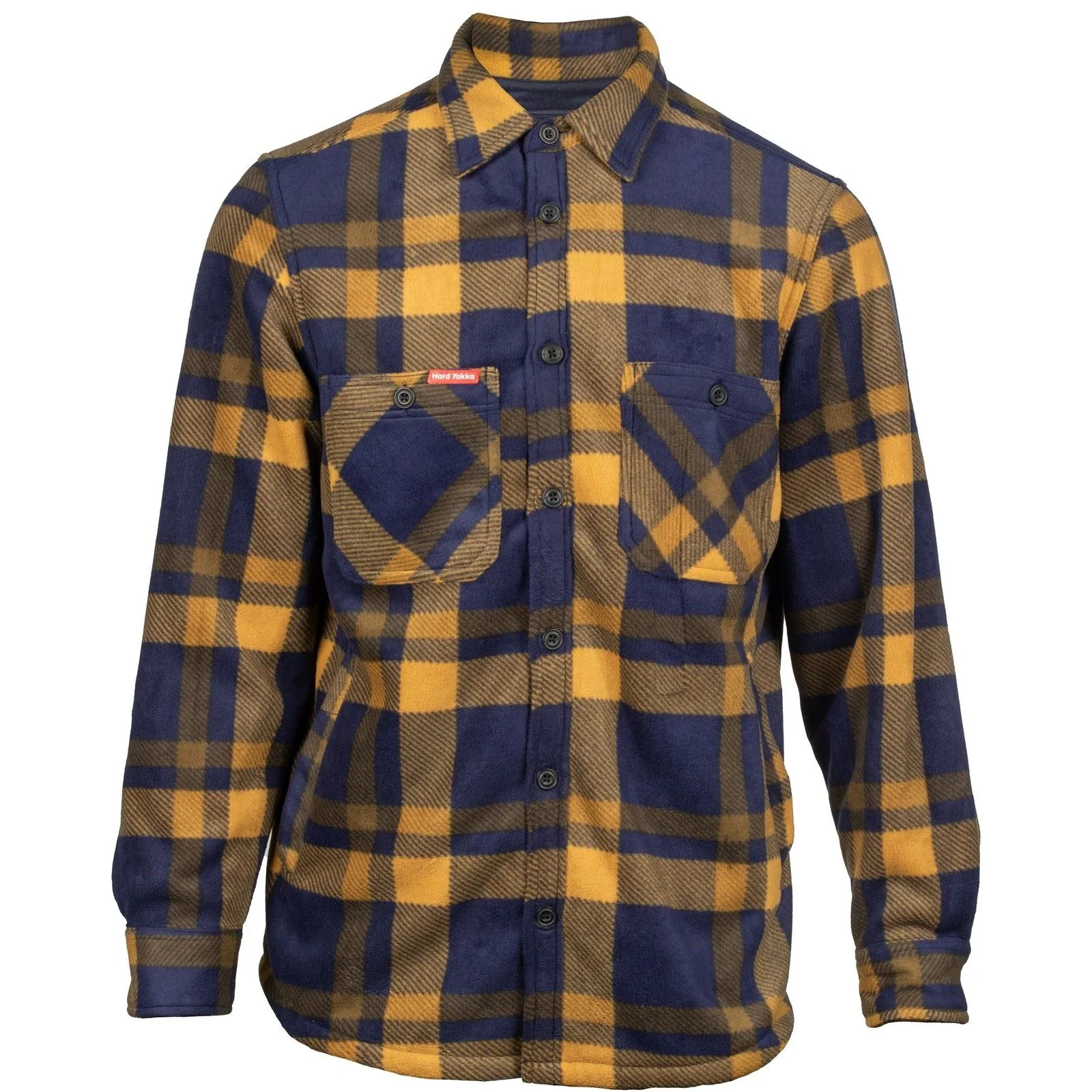 Hard Yakka Men's Sherpa Jacket in Oak - Image 3