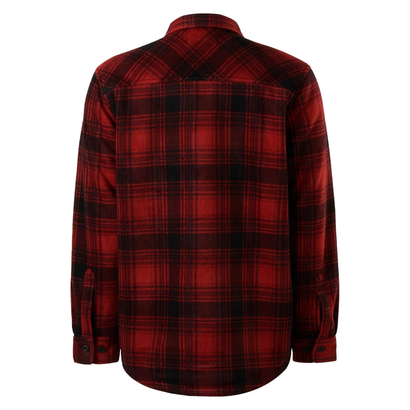 Hard Yakka Sherpa Men's Red Fleece Jacket - Image 8