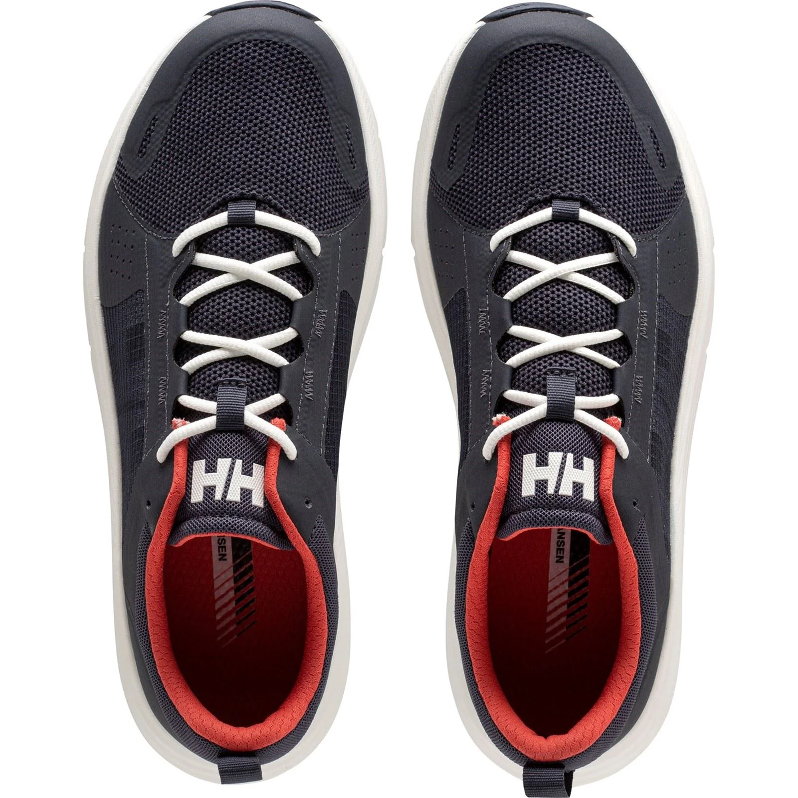Helly Hansen Sport Men's AHIGA EVO 5 Trainers in Navy/Alert Red - Image 4