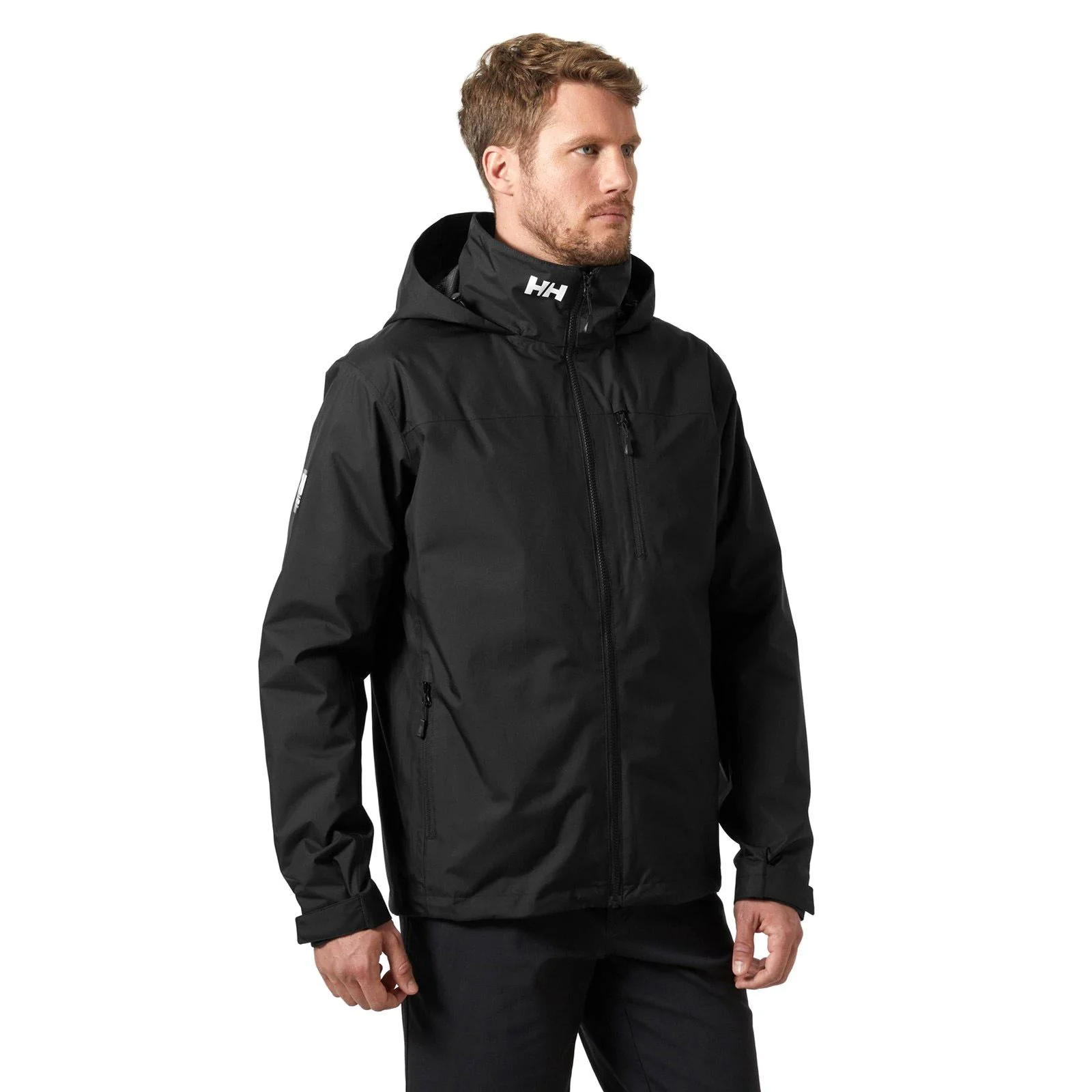 Helly Hansen Sport Crew Hooded Midlayer Sailing 2.1 Men's Black Sailing Jacket - Image 10