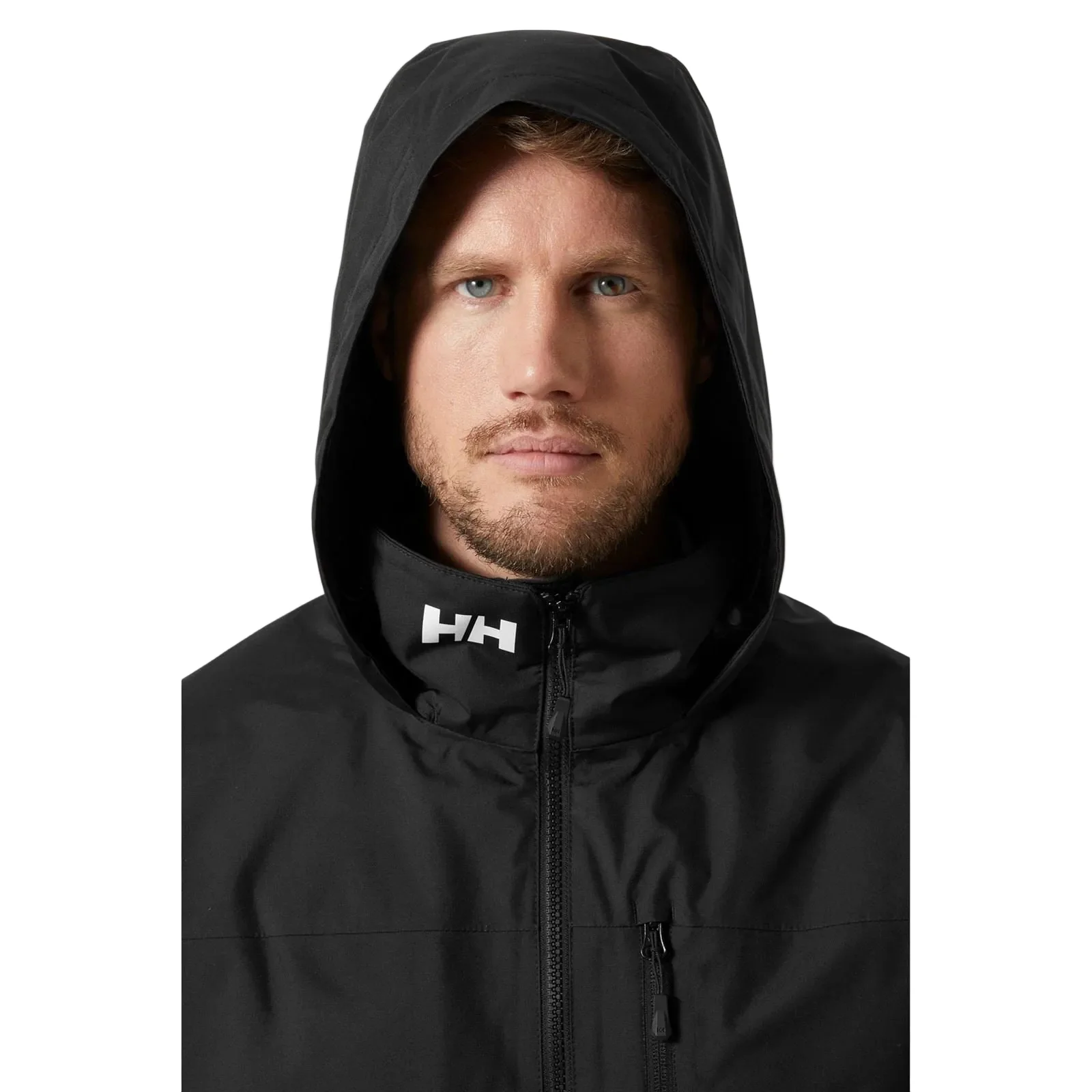 Helly Hansen Sport Crew Hooded Midlayer Sailing 2.1 Men's Black Sailing Jacket - Image 5