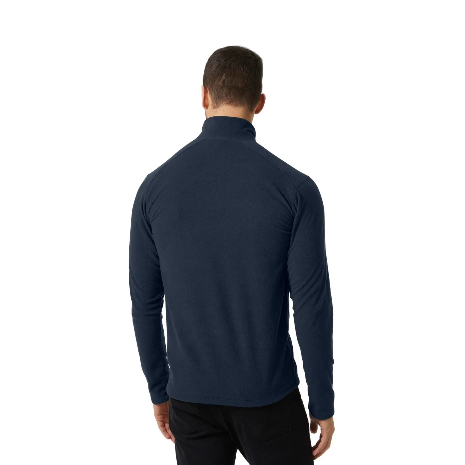 Helly Hansen Sport Daybreaker 1/2 Zip Polyester Men's Blue Fleece Pullover - Image 8