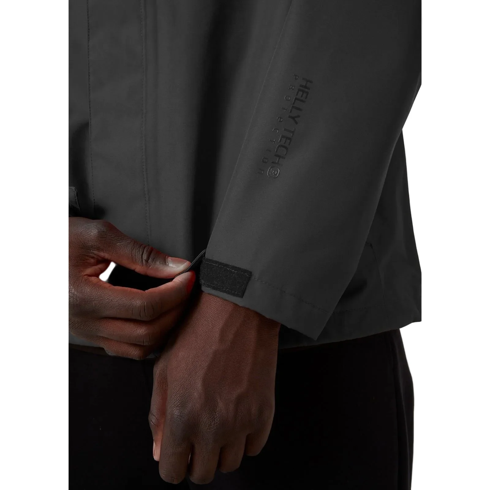 Helly Hansen Sport Seven J Men's Grey Rain Jacket - Image 5