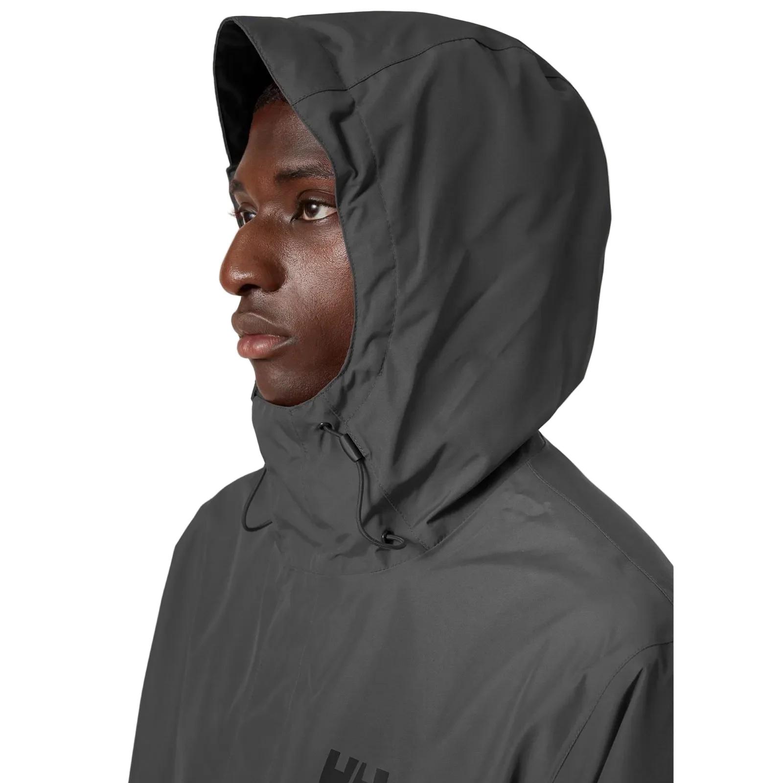 Helly Hansen Sport Seven J Men's Grey Rain Jacket - Image 7