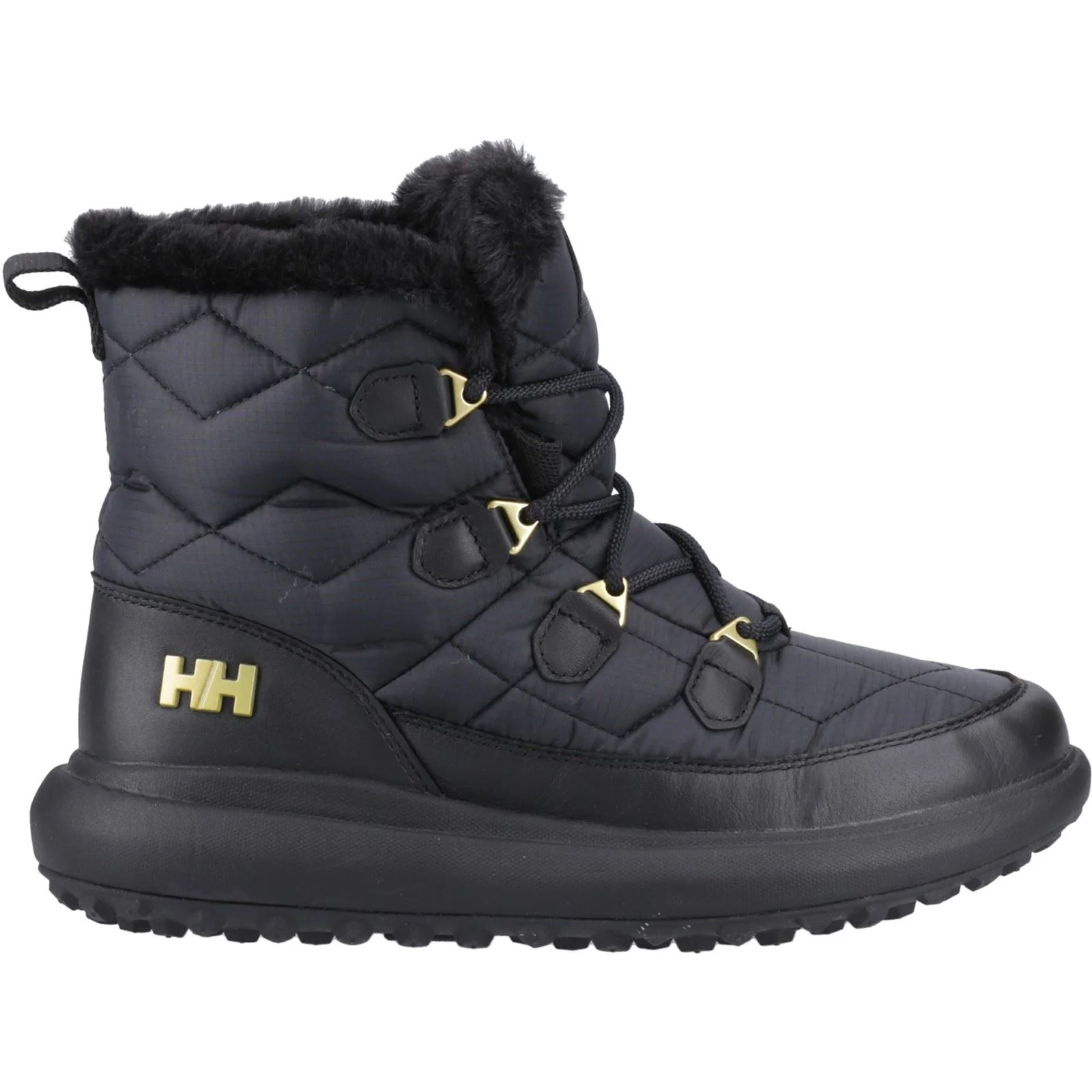 Helly Hansen Sport Willetta 2 Mid Leather Women's Black Winter Mid Calf Boots - Image 6