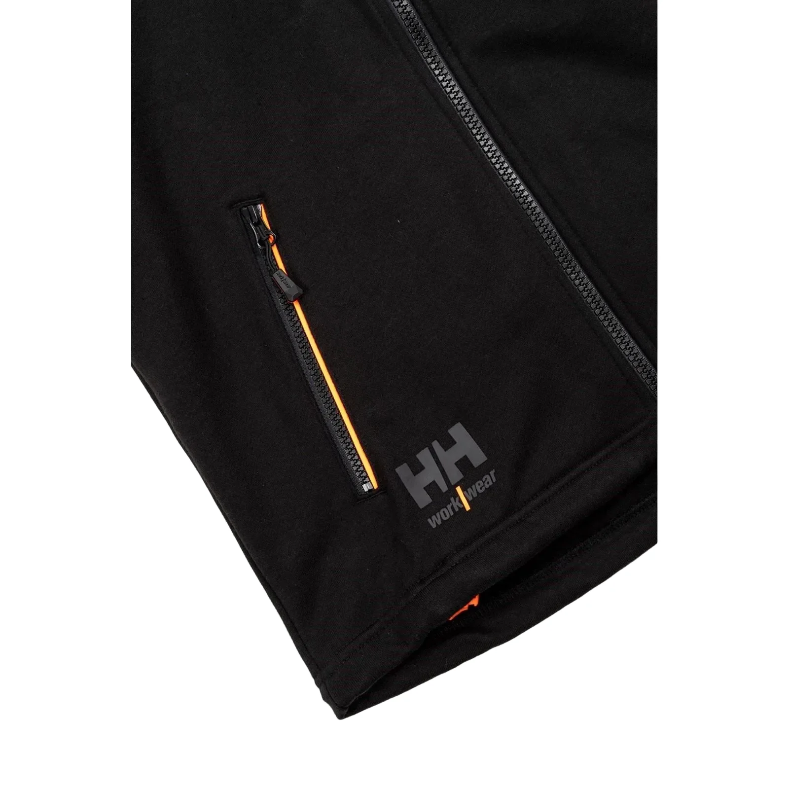 Helly Hansen Workwear Chelsea Evolution Cotton Men's Black Hooded Sweatshirt - Image 9