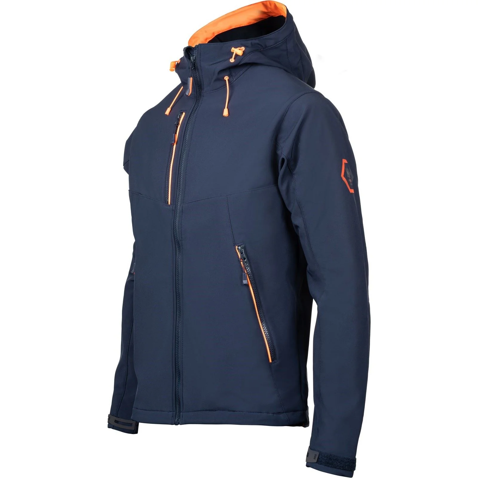 Helly Hansen Workwear Chelsea Evolution Softs Polyester Unisex Adults Blue Hooded Sweatshirt - Image 7
