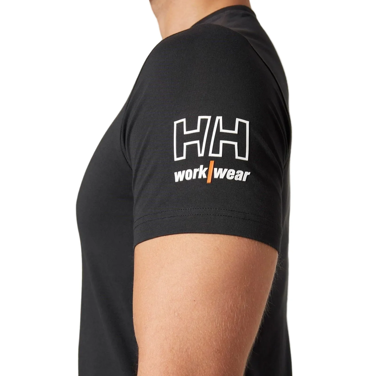 Helly Hansen Workwear Kensington Cotton Men's Black T-Shirt - Image 5