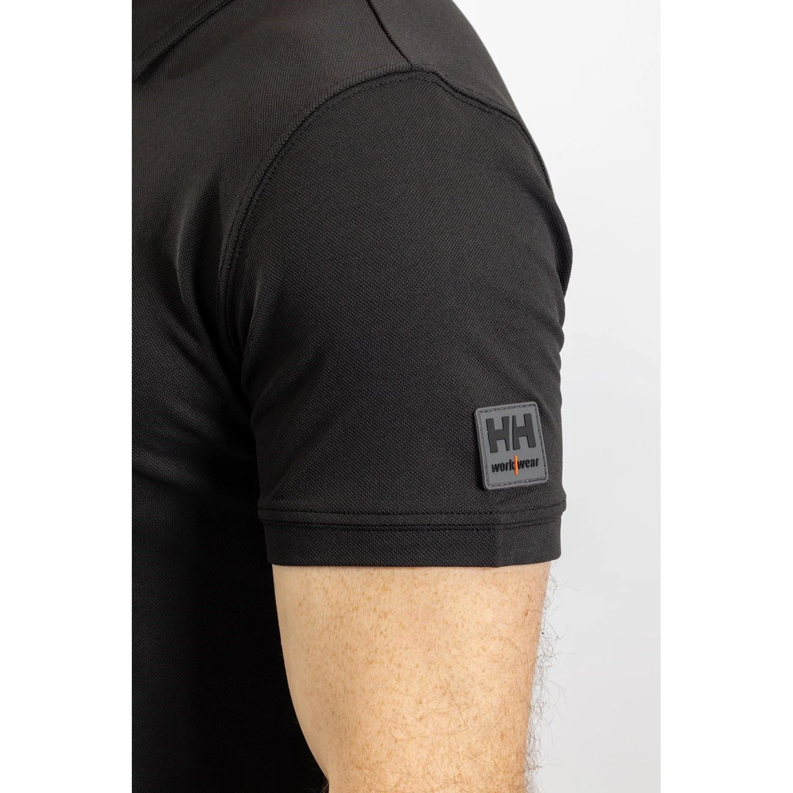 Helly Hansen Workwear Kensington Tech Men's Black Polo Shirt - Image 3