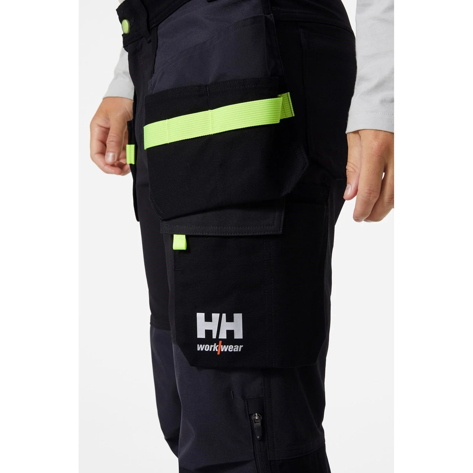 Helly Hansen Workwear Oxford 4X Construction Men's Black Work Trousers - Image 6