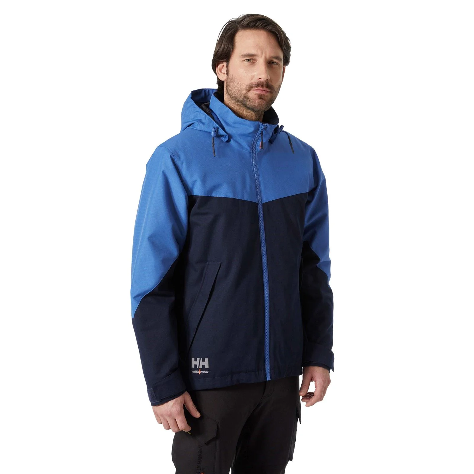 Helly Hansen Workwear Oxford Men's Blue Winter Jacket - Image 10