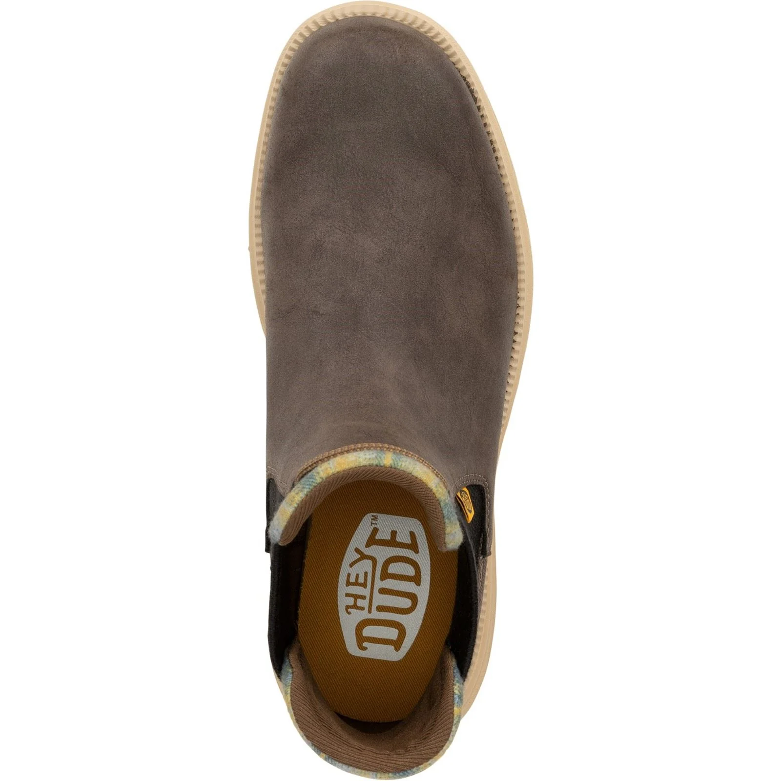 HEYDUDE Men's Branson Classic Boots in Desert Brown - Image 4