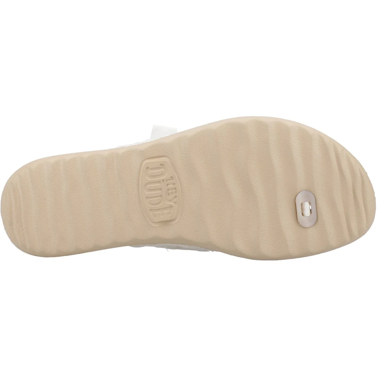 HEYDUDE Women's Christi Flip Classic Sandal in Gold - Image 3