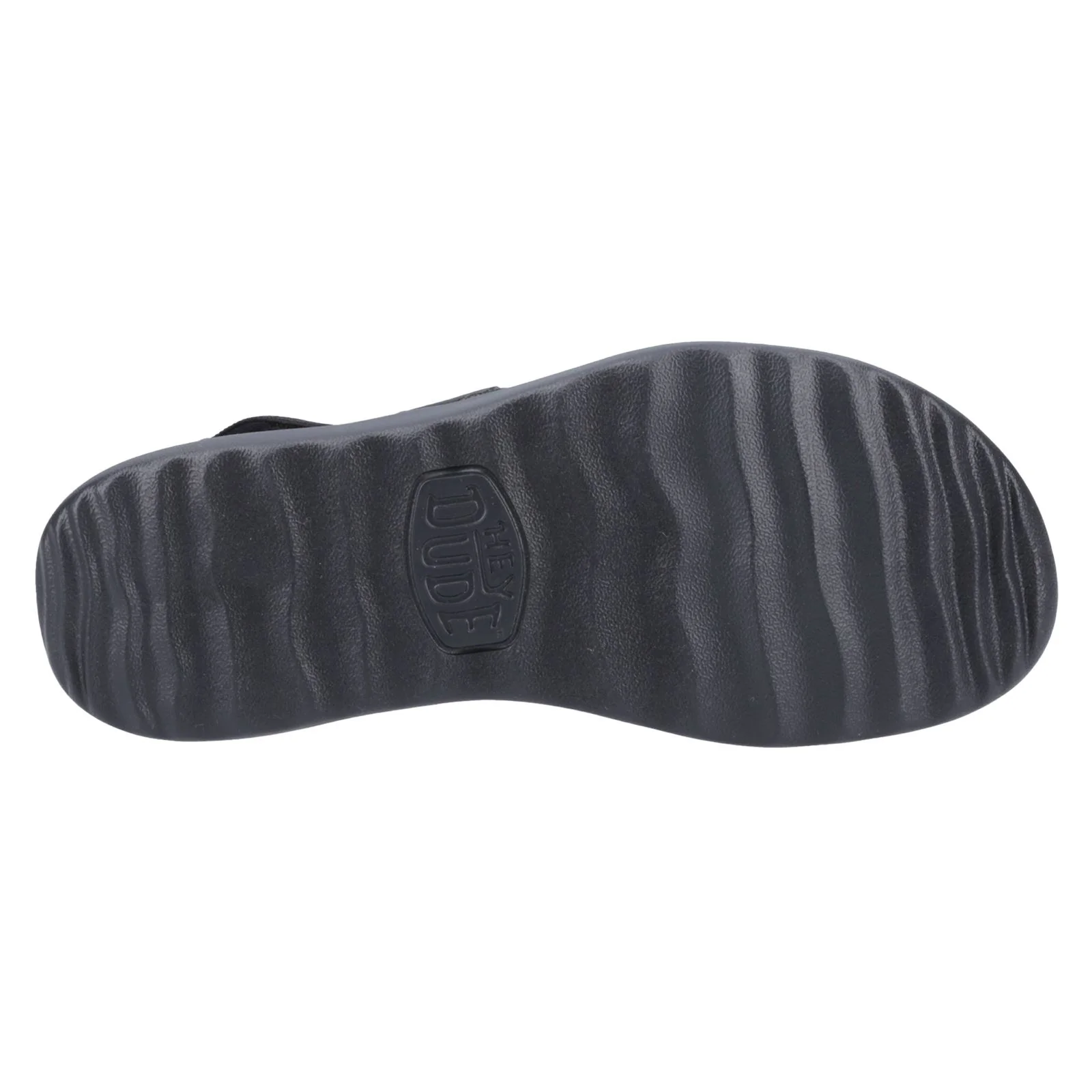 HEYDUDE Women's Collins Mono Sport Sandal in Black/Black - Image 8